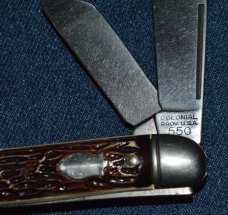 Colonial 3 1/2" Stockman Model 550