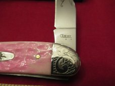 Case XX Pink Lady Case Large Texas Toothpick Serial #114 Pattern # 610098  SS