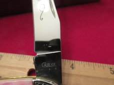 Case XX Pink Lady Case Large Texas Toothpick Serial #114 Pattern # 610098  SS