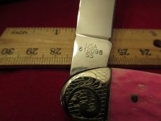 Case XX Pink Lady Case Large Texas Toothpick Serial #114 Pattern # 610098  SS