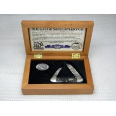 Case XX USA 1972-1997 25th Anniversary NKCA Club Knife Bone 62131 SS Canoe in Box