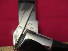  Case XX 1983 Large Brown Bone Lockback Swing Guard Coke Bottle Pattern # 061050L