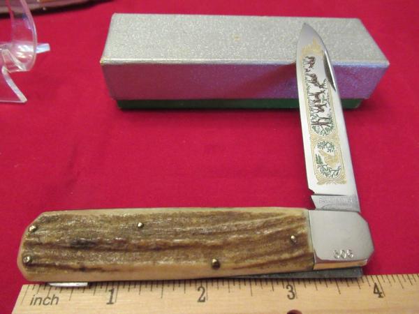 Parker Frost Germany Made Stag Lock Back 