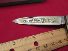 Parker Frost Germany Made Stag Lock Back 
