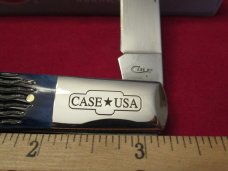 Case XX 2019 Blue Bone Rogers Corn Cobb Jigged Barlow Pattern # 61009 SS 