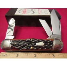 Schatt & Morgan Amber Bone Cattle Knife Pattern # 043163