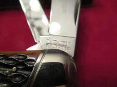 Schatt & Morgan Amber Bone Cattle  Knife Pattern # 043163 