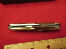Schatt & Morgan Amber Bone Cattle  Knife Pattern # 043163 