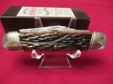 Schatt & Morgan Amber Bone Cattle  Knife Pattern # 043163 