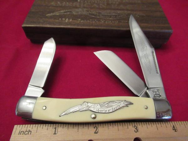 Schrade  American Eagle Series  Stockman  Pattern # E1 USA 