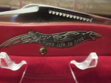 Schrade  American Eagle Series # 3  Nathan Hale Red Stockman