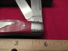 Schrade  American Eagle Series # 3  Nathan Hale Red Stockman