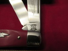 Schrade  American Eagle Series # 3  Nathan Hale Red Stockman