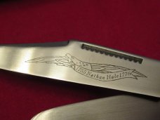 Schrade  American Eagle Series # 3  Nathan Hale Red Stockman
