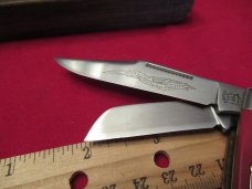Schrade  American Eagle Series # 3  Nathan Hale Red Stockman