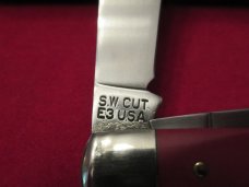 Schrade  American Eagle Series # 3  Nathan Hale Red Stockman