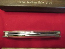 Schrade  American Eagle Series # 3  Nathan Hale Red Stockman