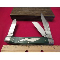 Scharde Series #4 American Eagle Green Delrin Stockman For James parker