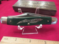 Scharde  Series #4 American Eagle Green Delrin Stockman For James parker 