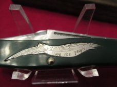 Scharde  Series #4 American Eagle Green Delrin Stockman For James parker 