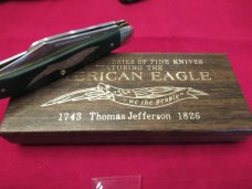 Scharde  Series #4 American Eagle Green Delrin Stockman For James parker 