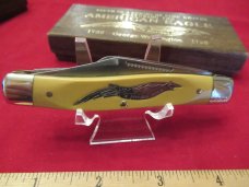 Scharde  Fifth in the Series of American Eagle Yellow Delrin Stockman 