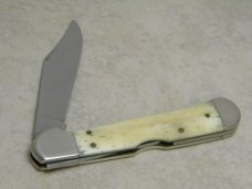 Case XX USA Natural Bone 61549L SS 1999 Gator Cutlery Club Copperlock Knife #18 of 25