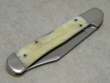 Case XX USA Natural Bone 61549L SS 1999 Gator Cutlery Club Copperlock Knife #18 of 25