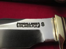 Randall Made Knives  Model 12 B 6" Sportsman Bowie  7 Spacers