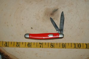 Vintage Westaco Red Pocket Knife