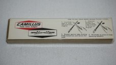 Vintage CAMILLUS 3 Blade Pocket Knife w/SWORD BRAND Pocket Steel in Original Box!