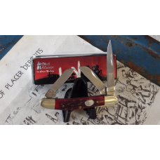 Steel Warrior Stockman Red Jigged Bone Handles