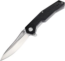 Artisan Knife Zumwalt Linerlock Black ATZ1808PBKF