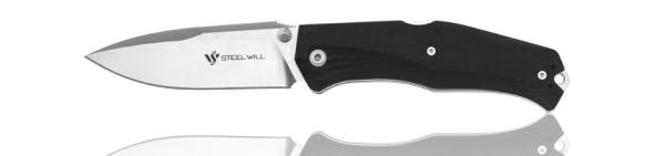 STEEL WILL KNIFE 1551 GEKKO FOLDING KNIFE-BLACK STEEL WILL KNIFE 1551 GEKKO FOLDING KNIFE-BLACK