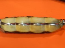Vintage J A Henckels Safari Skinning / Hunting / Camping knife w/ Orig Sheath & Great STAG Handles!