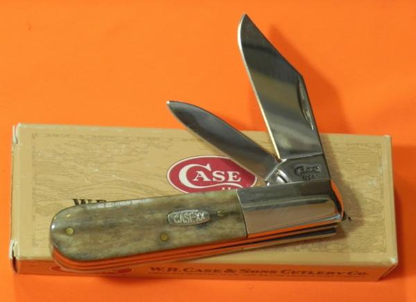 Late 90s Case xx Barlow w/ Green Appaloosa Bone Handles Mdl#A62009 1/2 -Nice Snap and NO Wobble Late 90s Case xx Barlow w/ Green Appaloosa Bone Handles Mdl#A62009 1/2 -Nice Snap and NO Wobble