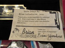 Buck 110 Custom Brain Yellowhorse 
