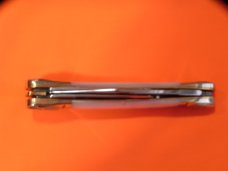 Boker "Double Tree" Whittler w/ Flawless & Fiery Mother of Pearl Handles & Fancy Bolsters -WOW