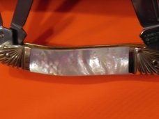 Boker "Double Tree" Whittler w/ Flawless & Fiery Mother of Pearl Handles & Fancy Bolsters -WOW