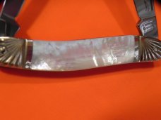 Boker "Double Tree" Whittler w/ Flawless & Fiery Mother of Pearl Handles & Fancy Bolsters -WOW