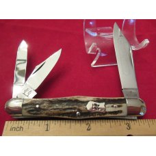 Kissing Crane Stag Swell Center Whittler Pattern # 2735 XIV