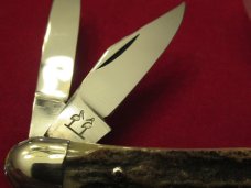 Kissing Crane Stag Swell Center  Whittler Pattern # 2735 XIV