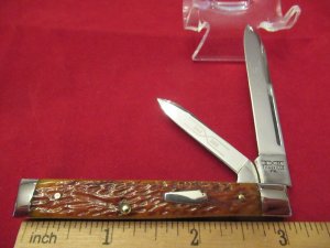 Schatt Morgan Series VIII Antique Carmel Worm Grooved Small Doctors Pattern # 042266