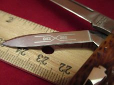Schatt Morgan Series VIII Antique Carmel Worm Grooved Small Doctors  Pattern # 042266