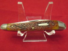 Schatt & Morgan Series VIII Antique Carmel Bone Wharncliff Whittler Pattern # 042146