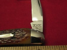 Schatt & Morgan Series VIII Antique Carmel Bone Wharncliff Whittler Pattern # 042146
