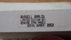 Russell Barlow 1998  Limited Edition Set Genuine Stag Handles Ser. No. 050