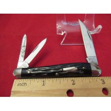 Schatt amp Morgan Series VII Dark Blue Jigged Bone Wharncliff Whittler Pattern 043046