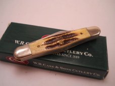 Case 6.583 Bone Stag Whittler Knife 