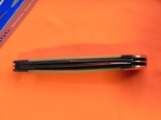 Bulldog 5 &1/2" Display Trapper Knife w Waterfall Handles & King of the Pit Lucky Blade Etch 1 of 60